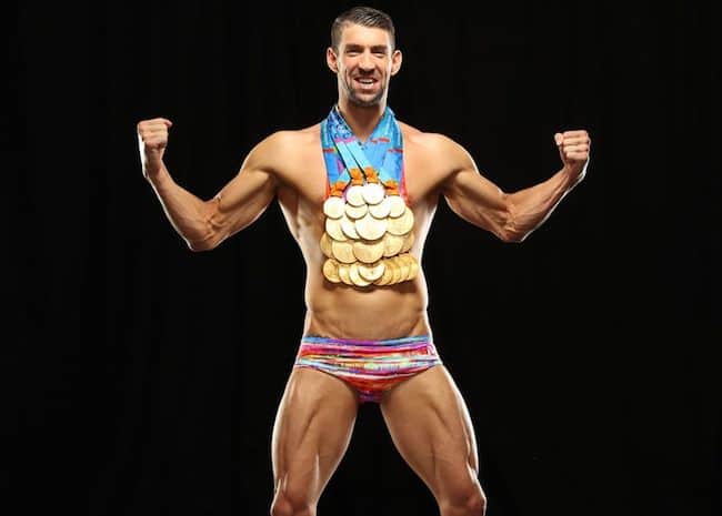 Famous people with ADHD - Michael Phelps Olympic Champion
