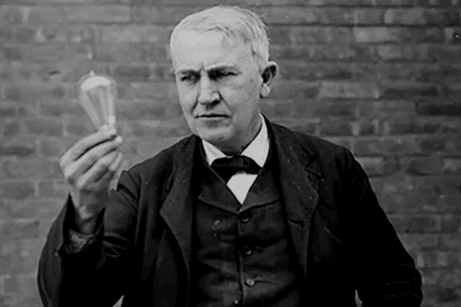 Famous People With ADHD - Thomas Edison