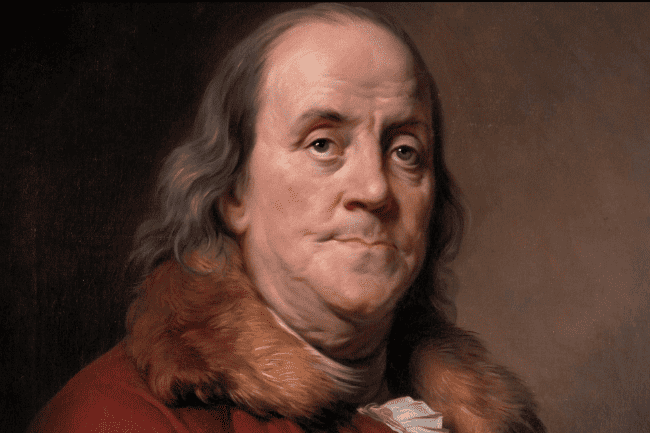 Historical Figures With ADHD - Benjamin Franklin